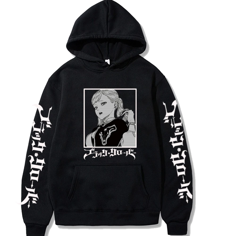 Толстовка Noell Silva с рисунком черного клевера, аниме, мужские/женские модные повседневные пуловеры большого размера унисекс, Свитшот
Толстовка Noell Silva с рисунком черного клевера, аниме, мужские/женские модные повседневные пуловеры большого размера унисекс, Свитшот