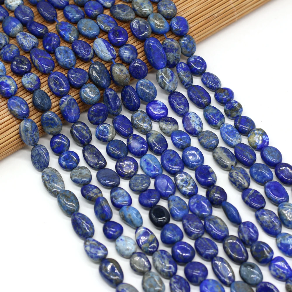 Lapis Lazuli Loose Beads Natural Stone Bead Irregular for DIY Jewelry Making Necklace Bracelet Earrings Accessory 10-12 MM
Lapis Lazuli Loose Beads Natural Stone Bead Irregular for DIY Jewelry Making Necklace Bracelet Earrings Accessory 10-12 MM