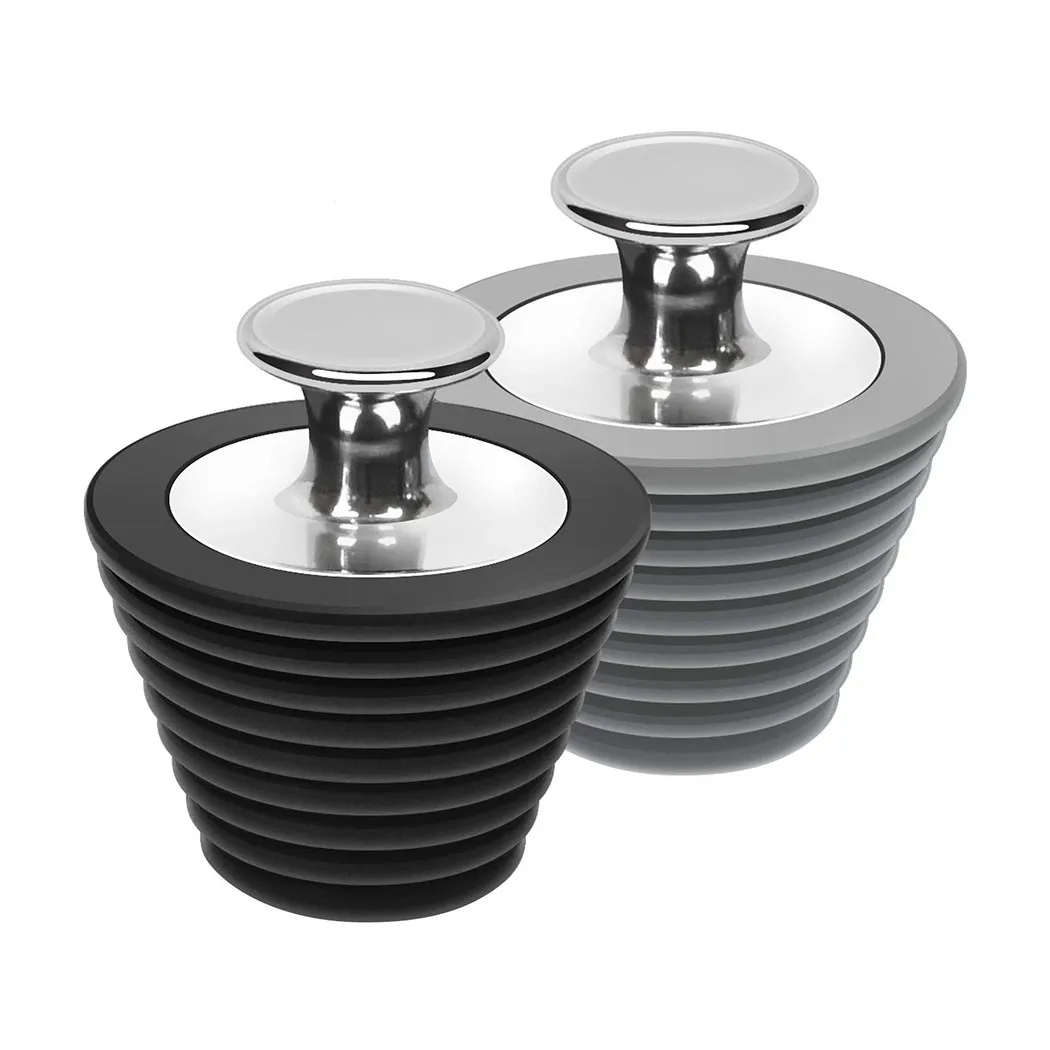 Stainless Steel Bath Plug Stopper For Bathtub And Bathroom Sink Suitable 1-1.8in Drains Hole Black Gray
Stainless Steel Bath Plug Stopper For Bathtub And Bathroom Sink Suitable 1-1.8in Drains Hole Black Gray