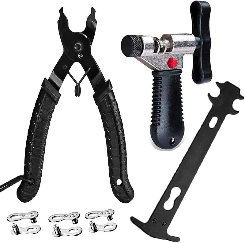 Bicycle chain remover bicycle chain cutter disassembly and assembly chain tool chain wear ruler combination tool
Bicycle chain remover bicycle chain cutter disassembly and assembly chain tool chain wear ruler combination tool