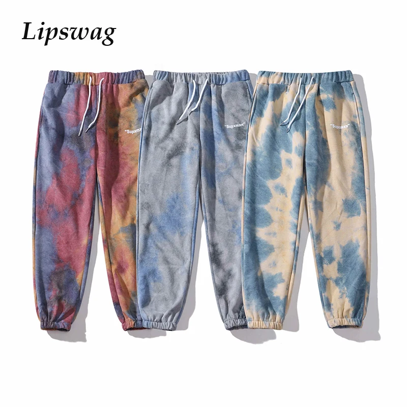 2021 Autumn Winter Fashion Tie-dye Sweatpants For Men Casual Loose Jogging Trousers Mid Waist Drawstring Pants Mens Streetwear
2021 Autumn Winter Fashion Tie-dye Sweatpants For Men Casual Loose Jogging Trousers Mid Waist Drawstring Pants Mens Streetwear