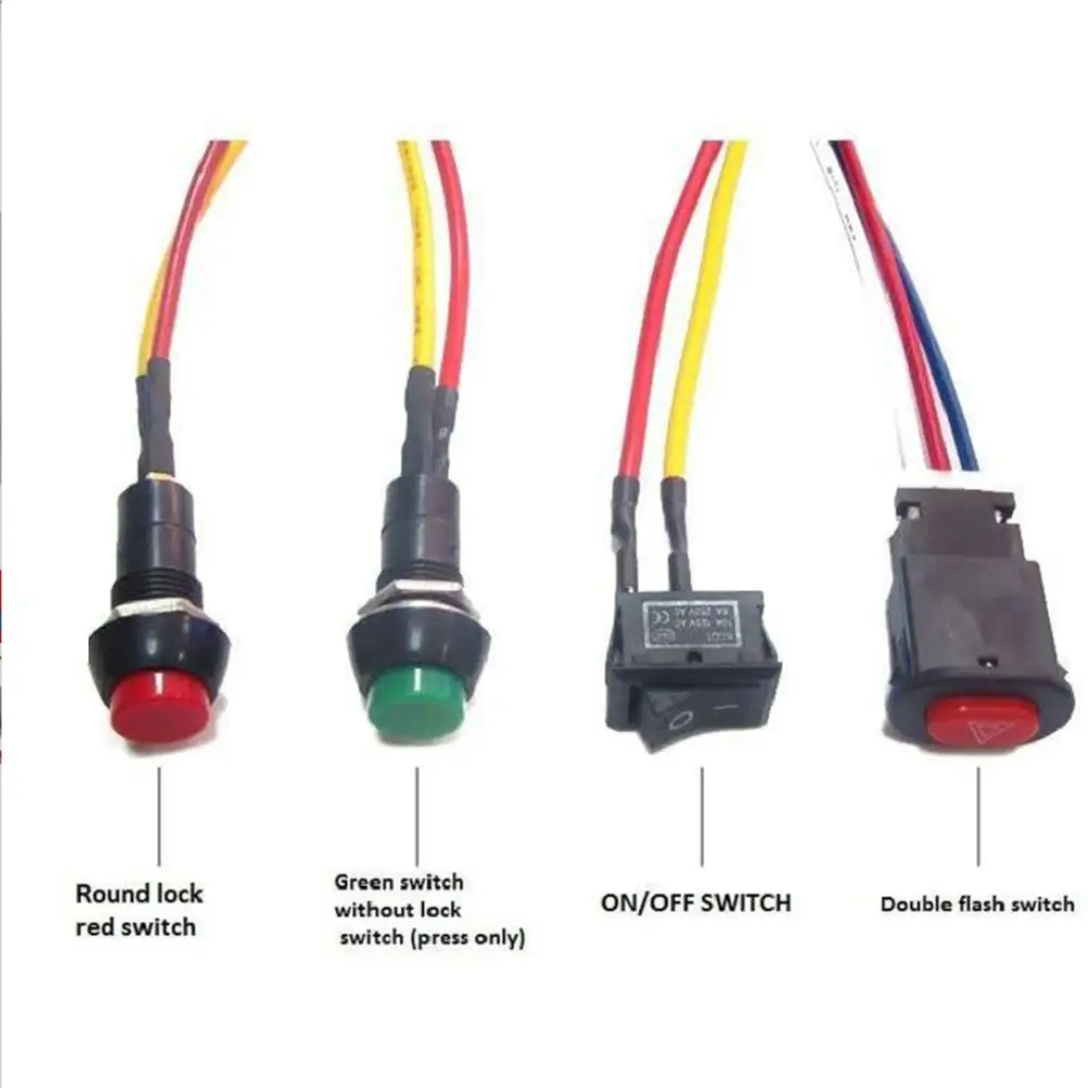 Motorcycle Mini Type Switch 5A On/off Push Button Modified Switch Button Plastic Motorcycle Parts
Motorcycle Mini Type Switch 5A On/off Push Button Modified Switch Button Plastic Motorcycle Parts
