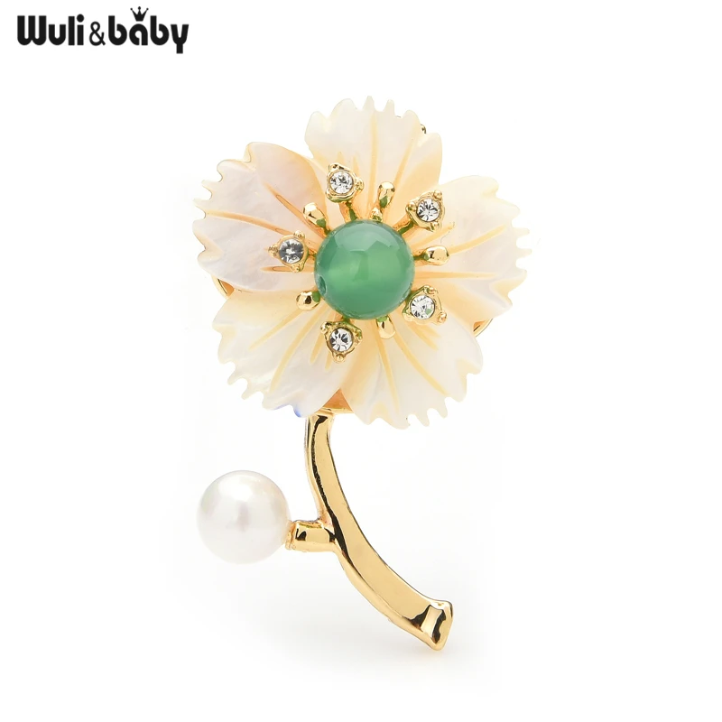Wuli&baby Pearl White Flower Brooches Women Weddings Party Casual Brooch Pins Gifts
Wuli&baby Pearl White Flower Brooches Women Weddings Party Casual Brooch Pins Gifts