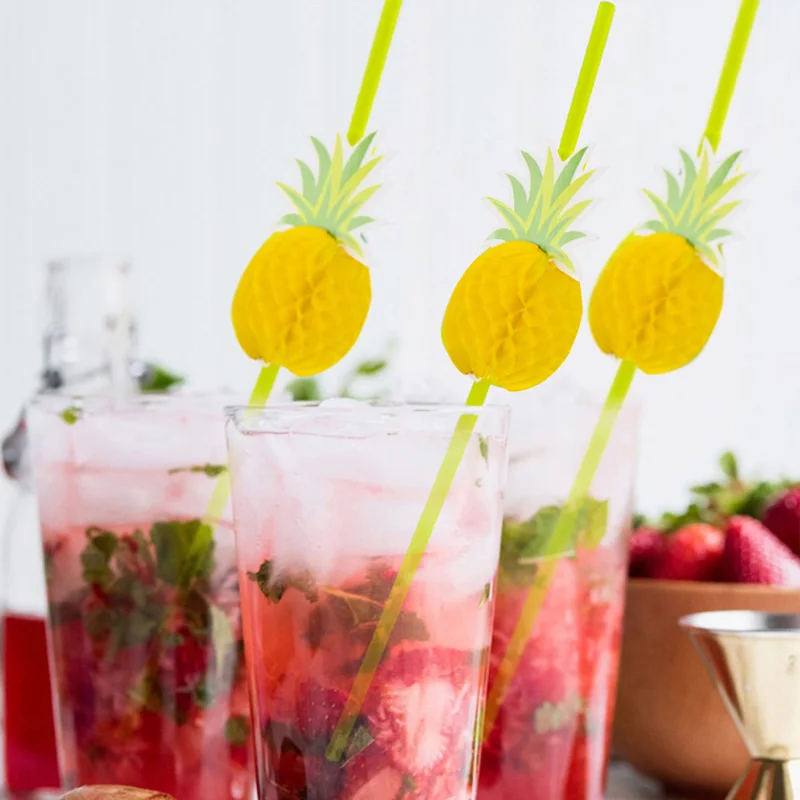 25/50Pcs Mix color Tropical Umbrella Flamingo Pineapple Cocktail Straws Disposable Juice Drinking Straw Hawaii Beach Party Decor
25/50Pcs Mix color Tropical Umbrella Flamingo Pineapple Cocktail Straws Disposable Juice Drinking Straw Hawaii Beach Party Decor