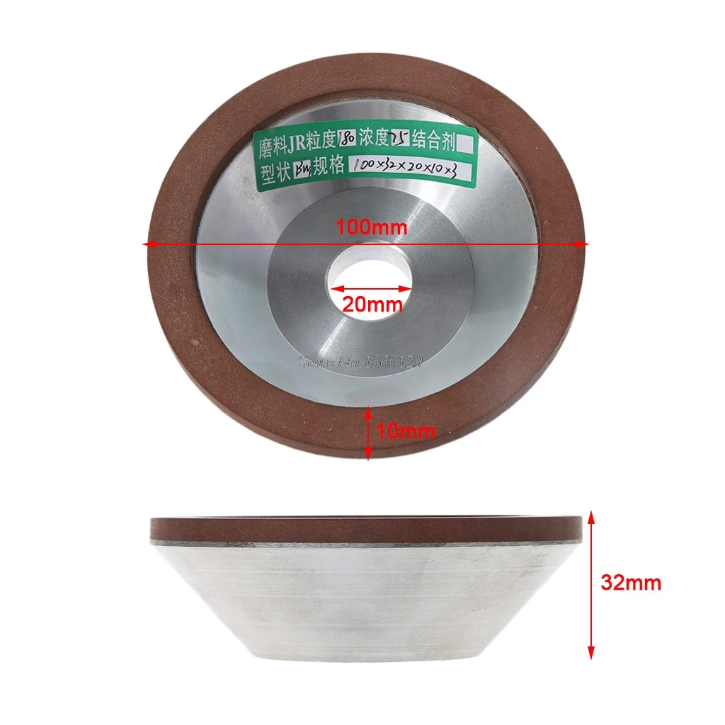 100mm Diamond Grinding Wheel Cup 180 Grit Cutter Grinder For Carbide Metal Whosale&Dropship
100mm Diamond Grinding Wheel Cup 180 Grit Cutter Grinder For Carbide Metal Whosale&Dropship