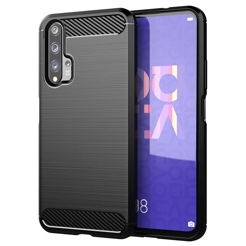 Для Huawei Nova 5T Pro Чехол из углеродного волокна противоударный чехол для телефона 5