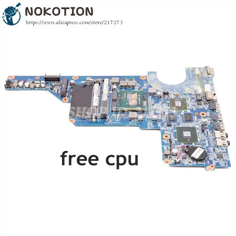 NOKOTION 636372-001 636371-001 для ноутбука HP Pavilion G4-1000 G7 G7-1000 G6, материнская плата для ноутбука DA0R12MB6E0 HM55 HD6470, бесплатный ЦП
NOKOTION 636372-001 636371-001 для ноутбука HP Pavilion G4-1000 G7 G7-1000 G6, материнская плата для ноутбука DA0R12MB6E0 HM55 HD6470, бесплатный ЦП