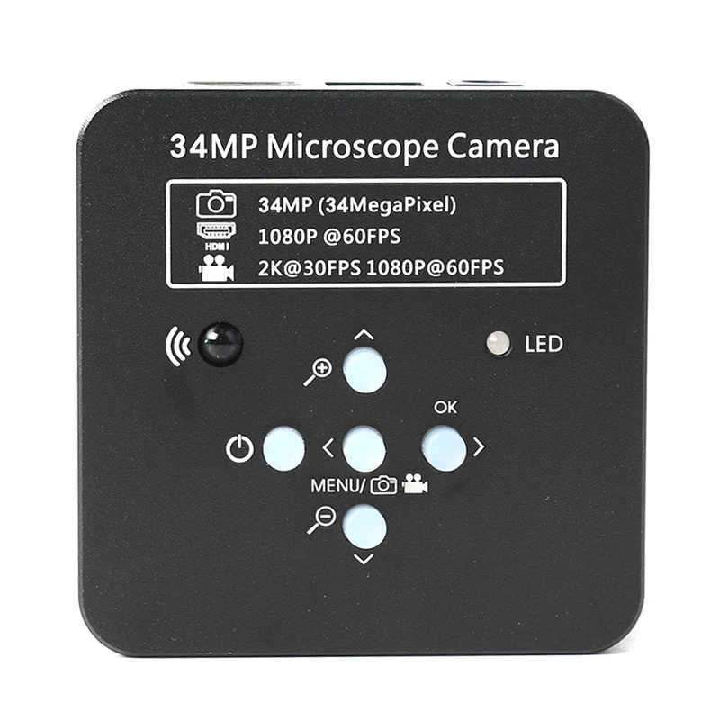 Свободно регулируемая стойка 34MP 1080P HDMI видеомикроскоп камера видеоиндустрия
