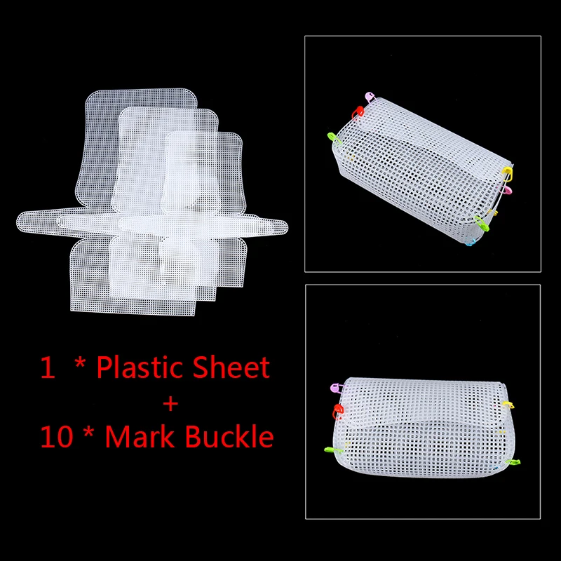 Auxiliary Knitting & Weaving Plastic Mesh Sheet Bag Accessories Easy Knit Helper 
Auxiliary Knitting & Weaving Plastic Mesh Sheet Bag Accessories Easy Knit Helper