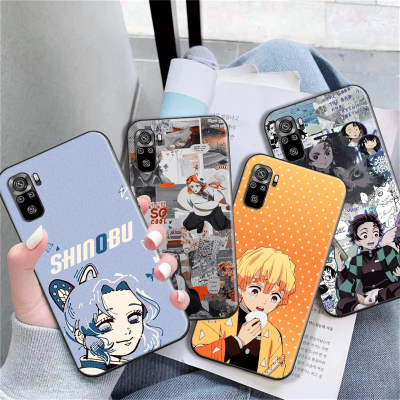 Anime Hot Demon Slayer Phone Case For Xiaomi Redmi Note 10S Note 10 4G Kamado Tanjirou Kamado Nezuko Rengoku Coque Back Cover
Anime Hot Demon Slayer Phone Case For Xiaomi Redmi Note 10S Note 10 4G Kamado Tanjirou Kamado Nezuko Rengoku Coque Back Cover