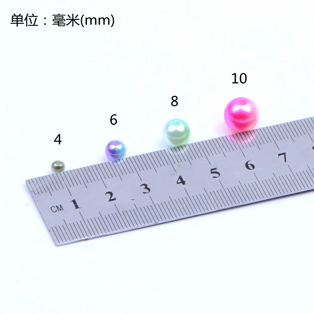 90-100pcs/pack 4/6/8/10mm Mix Size Beads With Hole Colorful Pearls Round Acrylic Imitation Pearl DIY For Jewelry Making Craft
90-100pcs/pack 4/6/8/10mm Mix Size Beads With Hole Colorful Pearls Round Acrylic Imitation Pearl DIY For Jewelry Making Craft