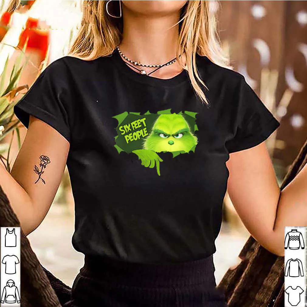 Funny Design Grinch Six Feet People Christmas Gift Mens T-Shirt. Summer Cotton Short Sleeve O-Neck Unisex T Shirt New S-3XL
Funny Design Grinch Six Feet People Christmas Gift Mens T-Shirt. Summer Cotton Short Sleeve O-Neck Unisex T Shirt New S-3XL