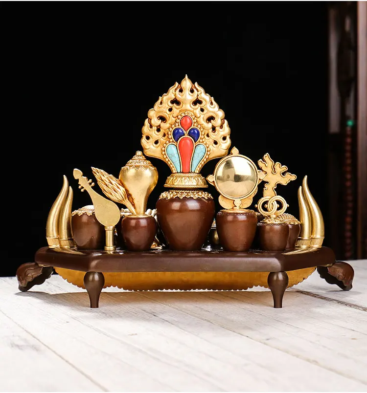 Wholesale Buddhist supplie High grade gilding gold tantric buddhism Tantra throne sylloge copper statue effective protection
Wholesale Buddhist supplie High grade gilding gold tantric buddhism Tantra throne sylloge copper statue effective protection