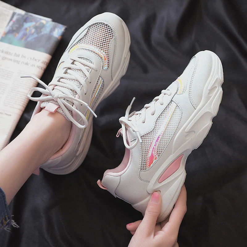 Shoes woman 2019 spring and autumn Korean wild Ladies Mesh Breathable Walking shoes Summer Casual Ladies Sneakers
Shoes woman 2019 spring and autumn Korean wild Ladies Mesh Breathable Walking shoes Summer Casual Ladies Sneakers