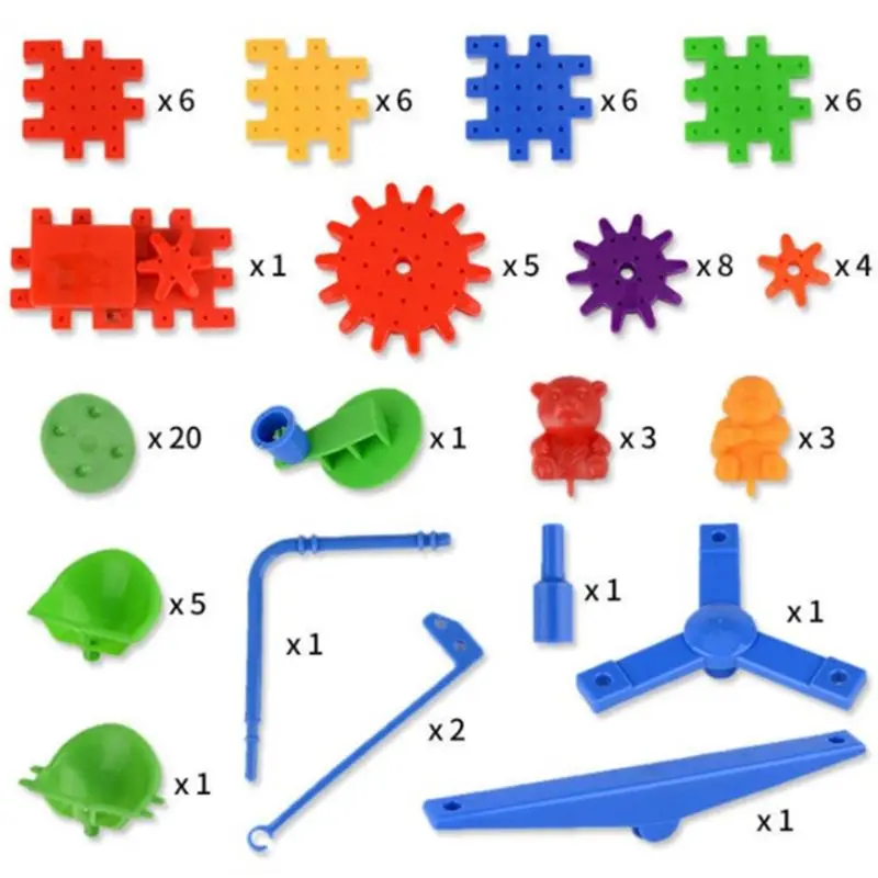 81 PCS Electric Gears 3D Model Building Kits Plastic Brick Blocks Educational Toys For Kids Children Gifts
81 PCS Electric Gears 3D Model Building Kits Plastic Brick Blocks Educational Toys For Kids Children Gifts