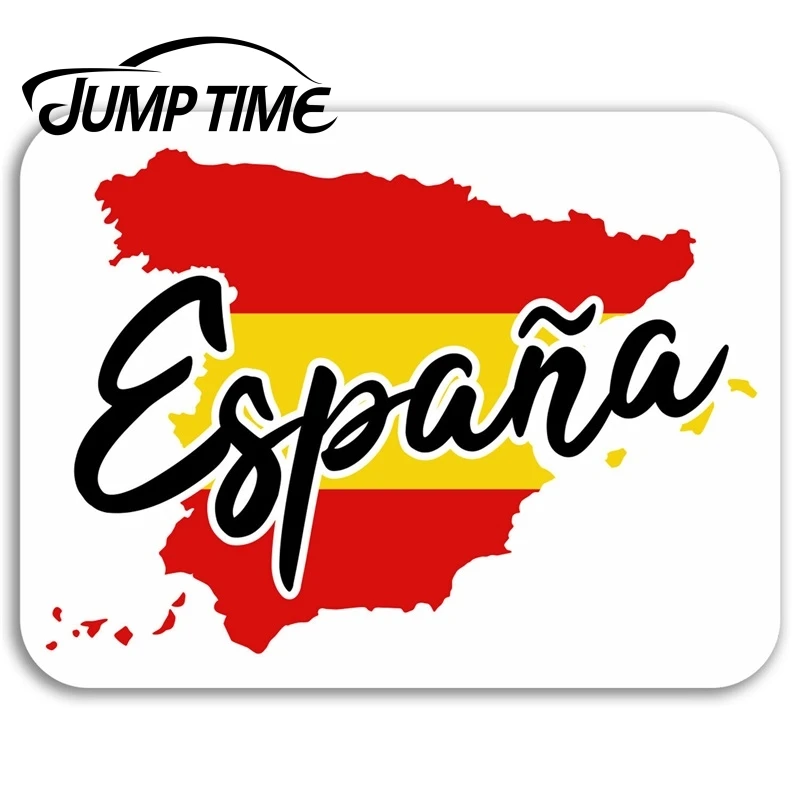 Виниловые наклейки с изображением времени скачка в Испании-флаг женский водонепроницаемый автомобильный аксессуар для ноутбука
Виниловые наклейки с изображением времени скачка в Испании-флаг женский водонепроницаемый автомобильный аксессуар для ноутбука