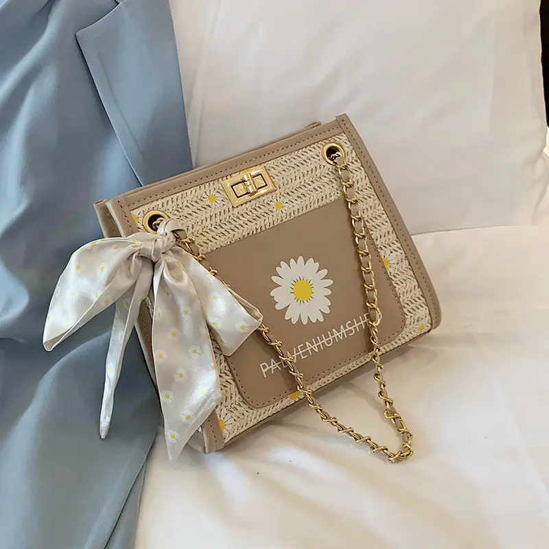 Shangxin small bag female bag 2021 summer new trendy fashion chain crossbody small square bag straw woven all-match shoulder bag
Shangxin small bag female bag 2021 summer new trendy fashion chain crossbody small square bag straw woven all-match shoulder bag