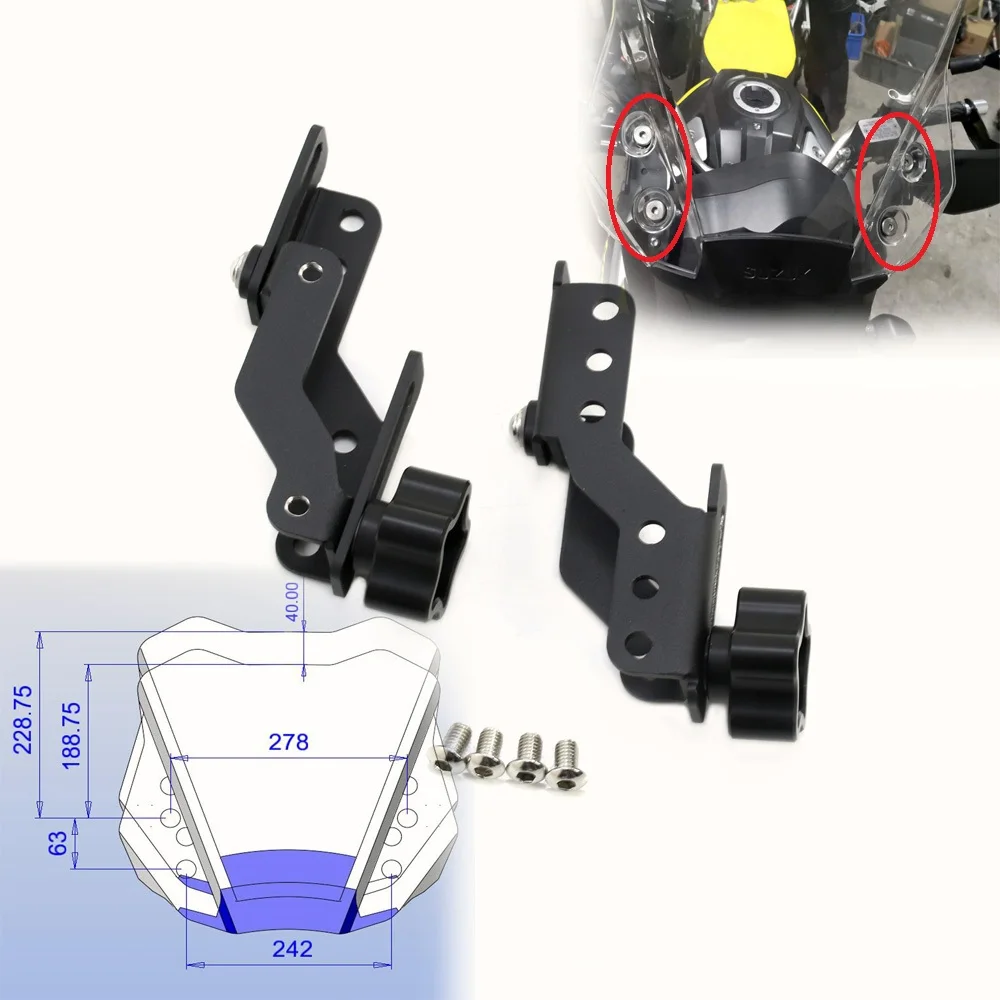 Кронштейн для крепления ветрового стекла для Suzuki vоткрытый DL 1000 2017-2019
Кронштейн для крепления ветрового стекла для Suzuki vоткрытый DL 1000 2017-2019