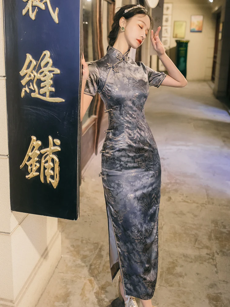 Chinese wind restoring ancient ways improved cheongsam cheongsam dress dress everyday
Chinese wind restoring ancient ways improved cheongsam cheongsam dress dress everyday