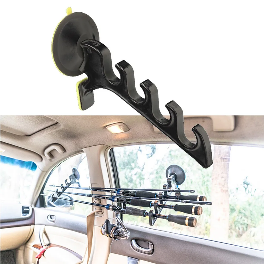 Fishing Rod Holders With Suction Cups Attach For Car / Truck / SUV / Smooth Glass Fishing Rod Holder Holds 4 Fishing Rods Tools
Fishing Rod Holders With Suction Cups Attach For Car / Truck / SUV / Smooth Glass Fishing Rod Holder Holds 4 Fishing Rods Tools
