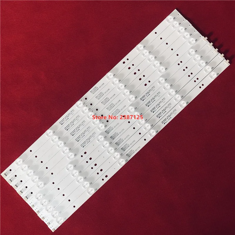 

12PCS LED Backlight strip XRK490A06R-Rev00-6LED XRK490A06L-Rev00-6LED LC-C490F13-E2-L-G1 LC-C490F13-E2-R-G1