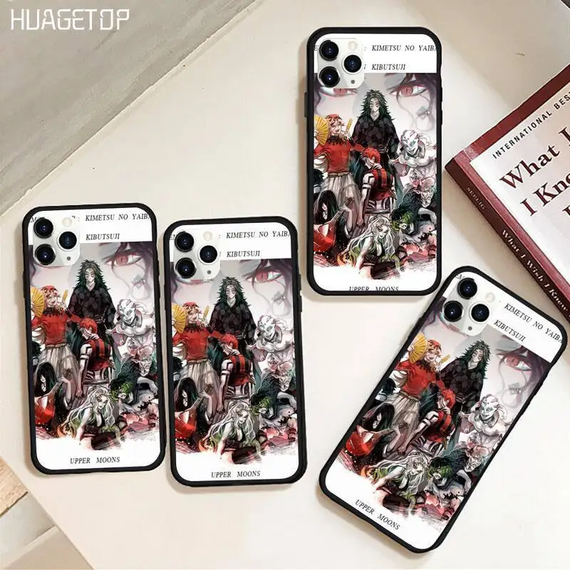 HUAGETOP Upper Moons Kimetsu no Yaiba Black Soft Phone Case Rubber for iPhone 11 pro XS MAX 8 7 6 6S Plus X 5S SE 2020 XR case
HUAGETOP Upper Moons Kimetsu no Yaiba Black Soft Phone Case Rubber for iPhone 11 pro XS MAX 8 7 6 6S Plus X 5S SE 2020 XR case