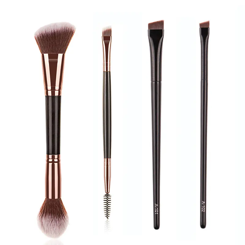 Makeup Brushes Double-Head Foundation Lashes Eyeshadow Edge Eyeliner Brush Professional Eye Brow liner Brush Makeup Beauty Tools
Makeup Brushes Double-Head Foundation Lashes Eyeshadow Edge Eyeliner Brush Professional Eye Brow liner Brush Makeup Beauty Tools