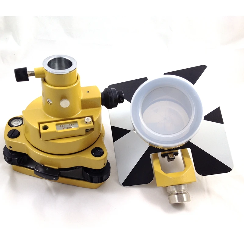 Новый одиночный призмовый набор желтых трибрахов для TOPCON Total Station + adapter Dia. 64 мм 0 мм офсетный геодезический инструмент
Новый одиночный призмовый набор желтых трибрахов для TOPCON Total Station + adapter Dia. 64 мм 0 мм офсетный геодезический инструмент
