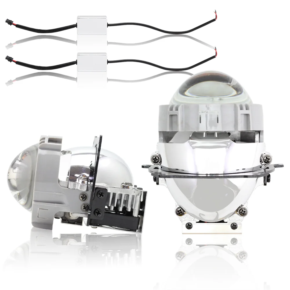 SHUOKE Glass Lens 1.8 2.5 3.0 Inch LHD RHD Bi LED Retrofit Projector Lens 12V 36W 6500K 15000LM with External Drive Reflector
SHUOKE Glass Lens 1.8 2.5 3.0 Inch LHD RHD Bi LED Retrofit Projector Lens 12V 36W 6500K 15000LM with External Drive Reflector