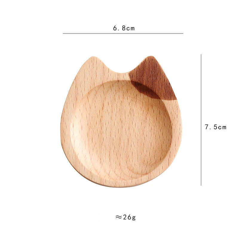 Cat Wooden Plate Cute Wood Serving Tray Cartoon Cats Small Wooden Dishes Fruit Sushi Dessert Plate Beech Household Tableware
Cat Wooden Plate Cute Wood Serving Tray Cartoon Cats Small Wooden Dishes Fruit Sushi Dessert Plate Beech Household Tableware