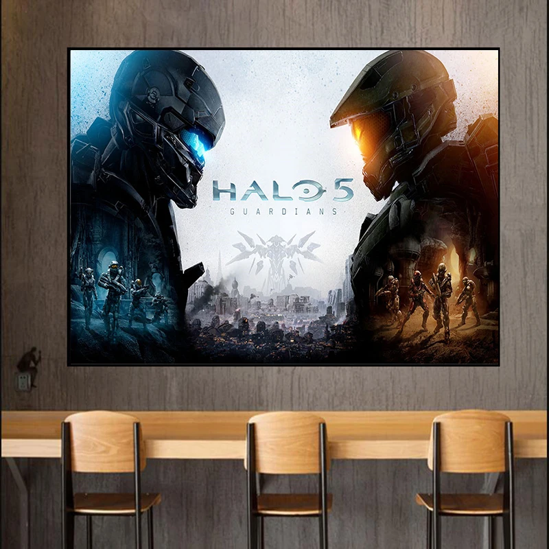 Game Halo 5 Guardian Canvas Painting Wall Art Picture Posters and Prints Home Corridor Art Deco Cuadros
Game Halo 5 Guardian Canvas Painting Wall Art Picture Posters and Prints Home Corridor Art Deco Cuadros