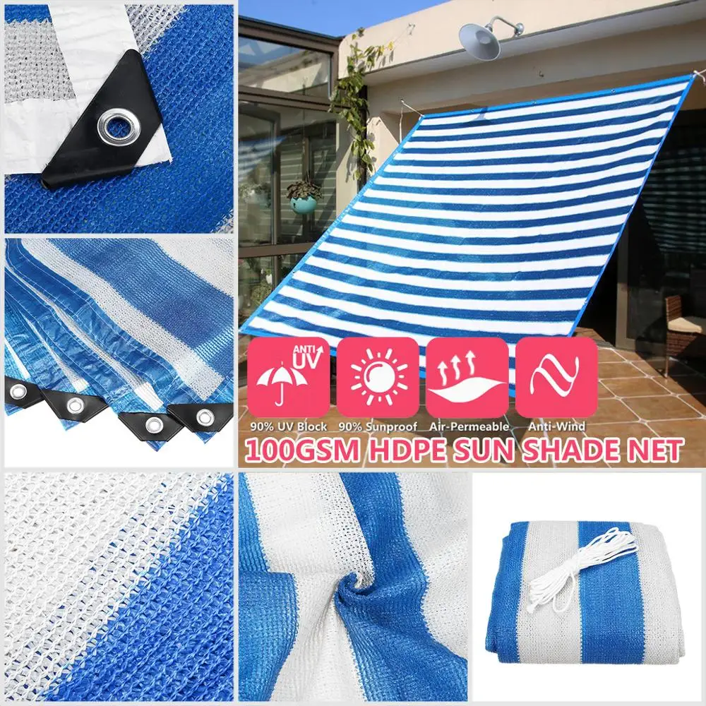 Anti-UV Sun Shade Sail Top Outdoor Garden Canopy Patio Cover Sunscreen Shade Net
Anti-UV Sun Shade Sail Top Outdoor Garden Canopy Patio Cover Sunscreen Shade Net