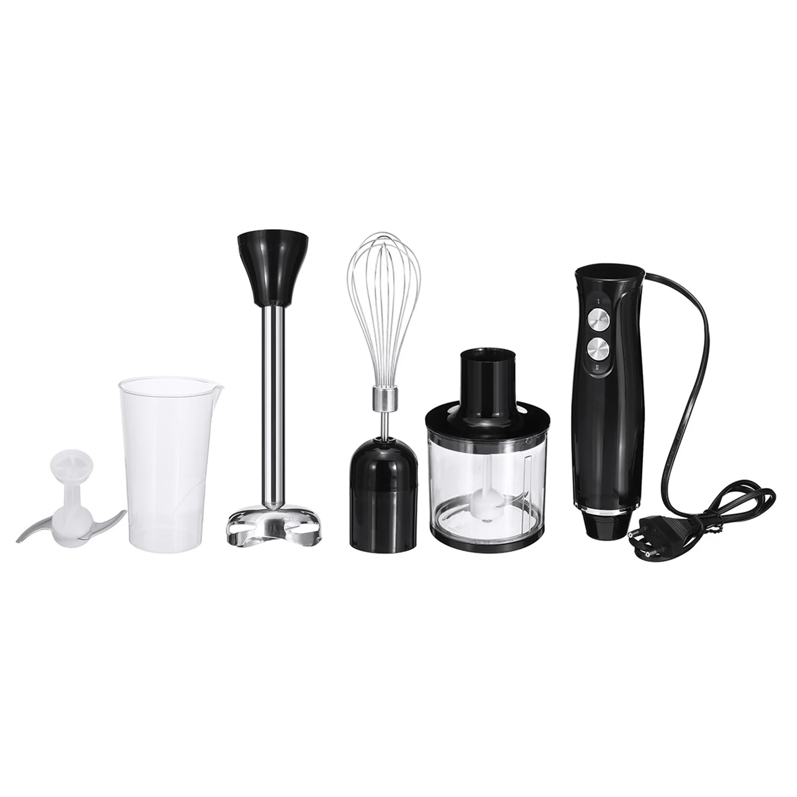 4 in 1 Hand Blender for Kitchen 500W Multifunction Blender with 2 Adjustable Speed Hand Blender For Smoothies Mash Sauce E7
4 in 1 Hand Blender for Kitchen 500W Multifunction Blender with 2 Adjustable Speed Hand Blender For Smoothies Mash Sauce E7
