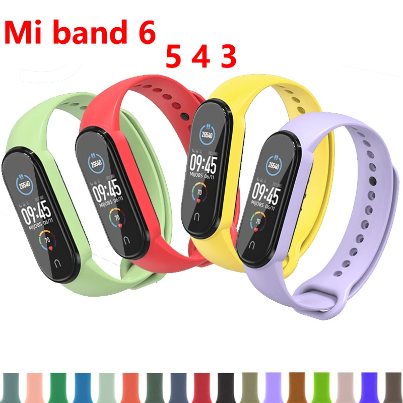 Strap For Mi band 6 5 Correa miband4 miband5 miband3 Replacement Silicone Smart watchband Bracelet Xiaomi mi band 4 3 Strap
Strap For Mi band 6 5 Correa miband4 miband5 miband3 Replacement Silicone Smart watchband Bracelet Xiaomi mi band 4 3 Strap