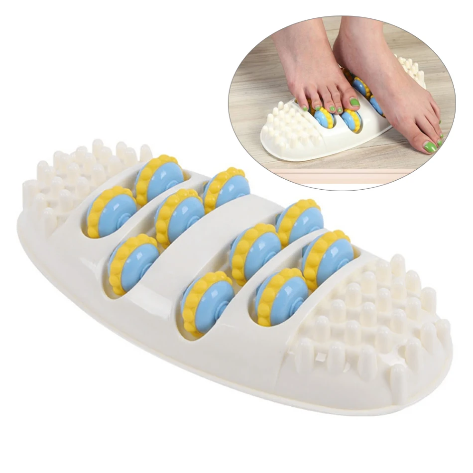 Spike Feet Massager Wheel Foot Stimulation Point Massage Roller Health Mat Relax Superhard Foot Care Relieve Pain for Elder Man
Spike Feet Massager Wheel Foot Stimulation Point Massage Roller Health Mat Relax Superhard Foot Care Relieve Pain for Elder Man