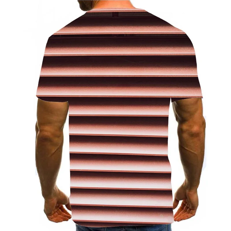 Men Graphic T Shirts 3D Print Shirt Round Neck Summer Short Sleeve Daily Tees Brown
Men Graphic T Shirts 3D Print Shirt Round Neck Summer Short Sleeve Daily Tees Brown