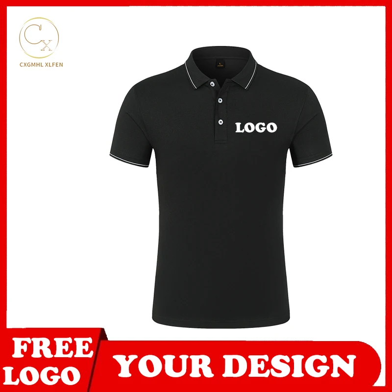 POLO shirt top 7-color custom logo short-sleeved cotton-feel plain weave lapel printing DIY brand text
POLO shirt top 7-color custom logo short-sleeved cotton-feel plain weave lapel printing DIY brand text
