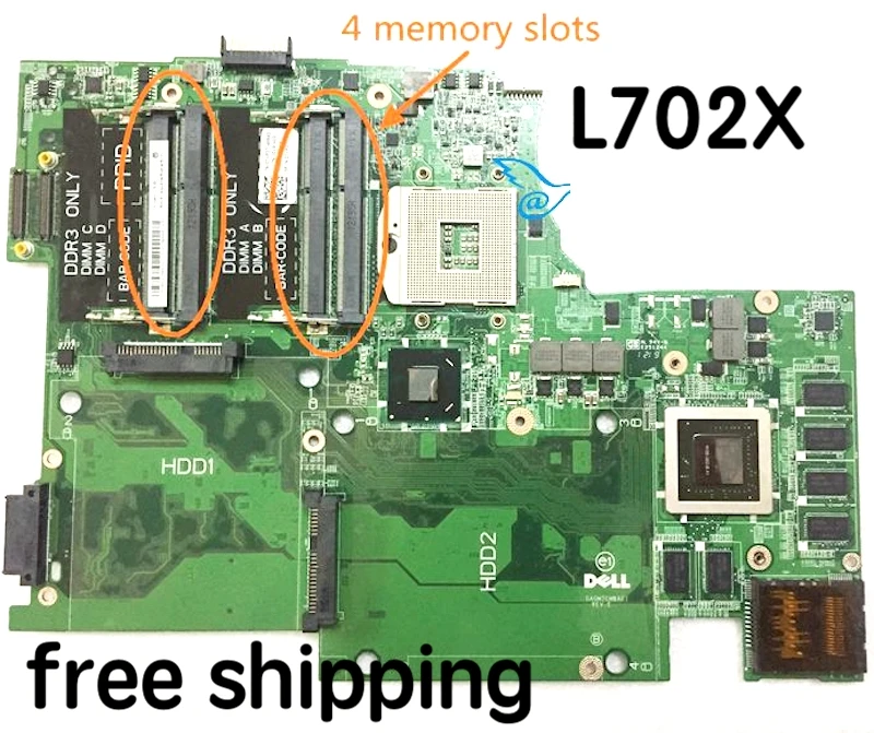 CN-0TXP27 TXP27 For DELL XPS 17 L702X Laptop Motherboard DAGM7CMBAE1 Mainboard 100%tested fully work
CN-0TXP27 TXP27 For DELL XPS 17 L702X Laptop Motherboard DAGM7CMBAE1 Mainboard 100%tested fully work