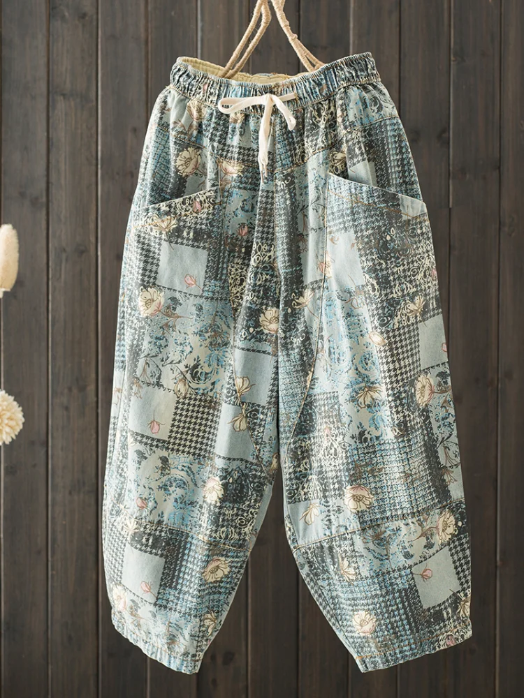 Korean Designer Style Spring Trouser Women Denim Cross Pants Female Vintage Printed Jeans Ladies Cotton Oversized Pantalon
Korean Designer Style Spring Trouser Women Denim Cross Pants Female Vintage Printed Jeans Ladies Cotton Oversized Pantalon