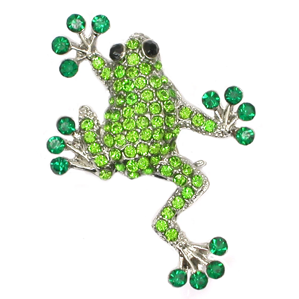 

Frog Brooches Women Men Banquet Brooch For Suits Dress Fashion Hat Scarf Backpack Pins party Gifts