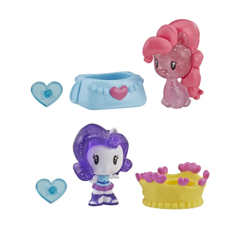 Hasbro Lovely Q Version My Little Pony Friendship Anime PVC Action Figure Toys Model Blind Box for Children Baby Birthday Gifts 
Hasbro Lovely Q Version My Little Pony Friendship Anime PVC Action Figure Toys Model Blind Box for Children Baby Birthday Gifts