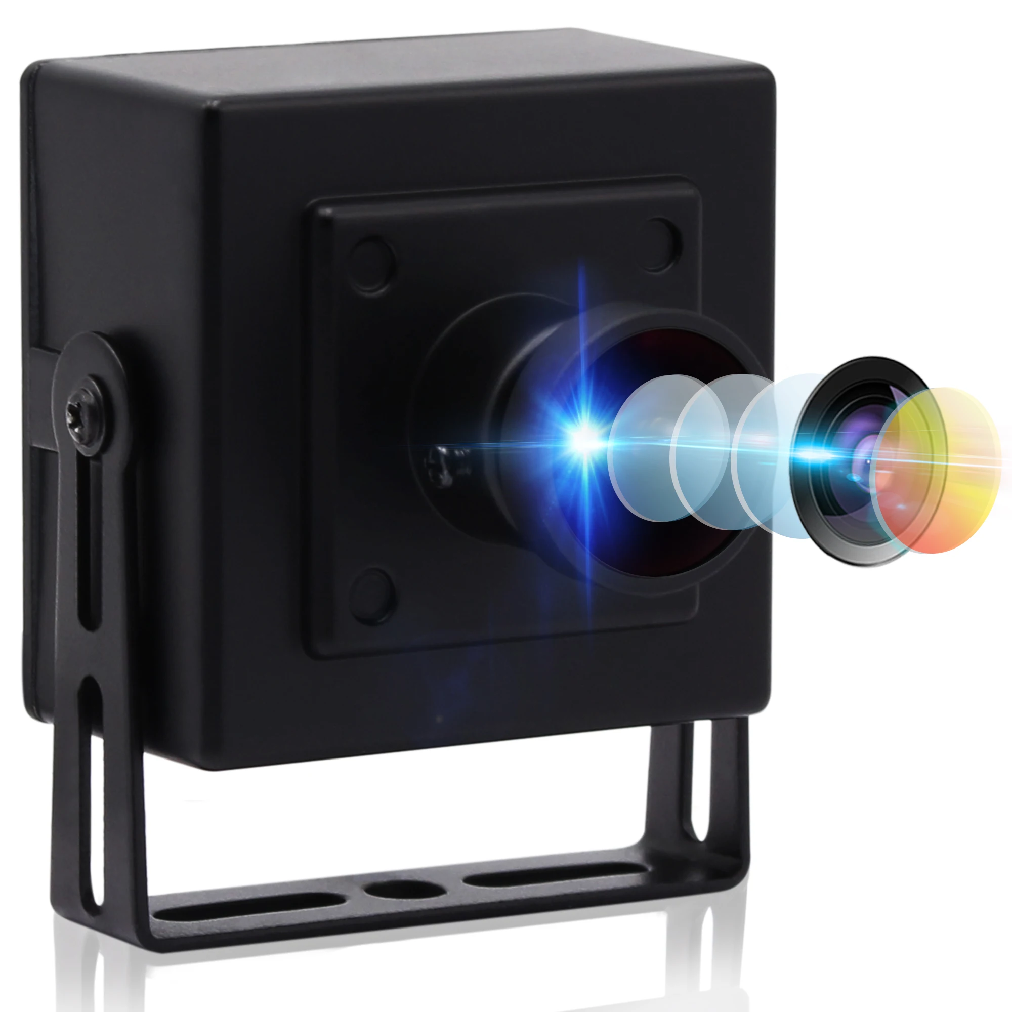 ELP Высокое разрешение SONY IMX179 мини широкоугольный 170 градусов рыбий глаз CCTV USB