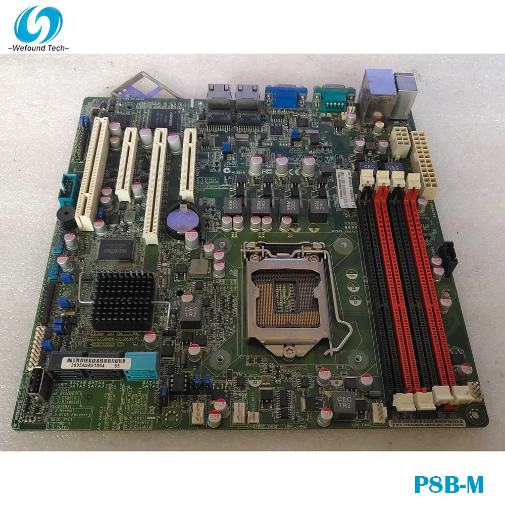 100% Working Server Motherboard For ASUS P8B-M 1155 C204 MATX Fully Tested
100% Working Server Motherboard For ASUS P8B-M 1155 C204 MATX Fully Tested