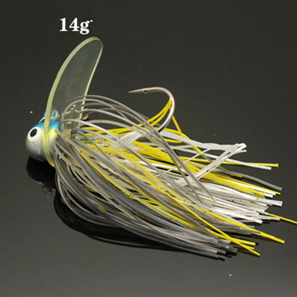 14g Silicone Bass Jig Skirts Buzzbait Bait Wobbler Rubber Skirt For Pike Walleye Fishing Lures Pesca Artificial Bait Swim Jigs
14g Silicone Bass Jig Skirts Buzzbait Bait Wobbler Rubber Skirt For Pike Walleye Fishing Lures Pesca Artificial Bait Swim Jigs
