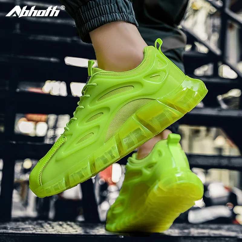 Abhoth Men Shoes Mesh Breathable Fluorescent Sneaker Athletic Height Increasing Outdoor Casual Shoes Fashion Jelly Sole Shoes 45
Abhoth Men Shoes Mesh Breathable Fluorescent Sneaker Athletic Height Increasing Outdoor Casual Shoes Fashion Jelly Sole Shoes 45