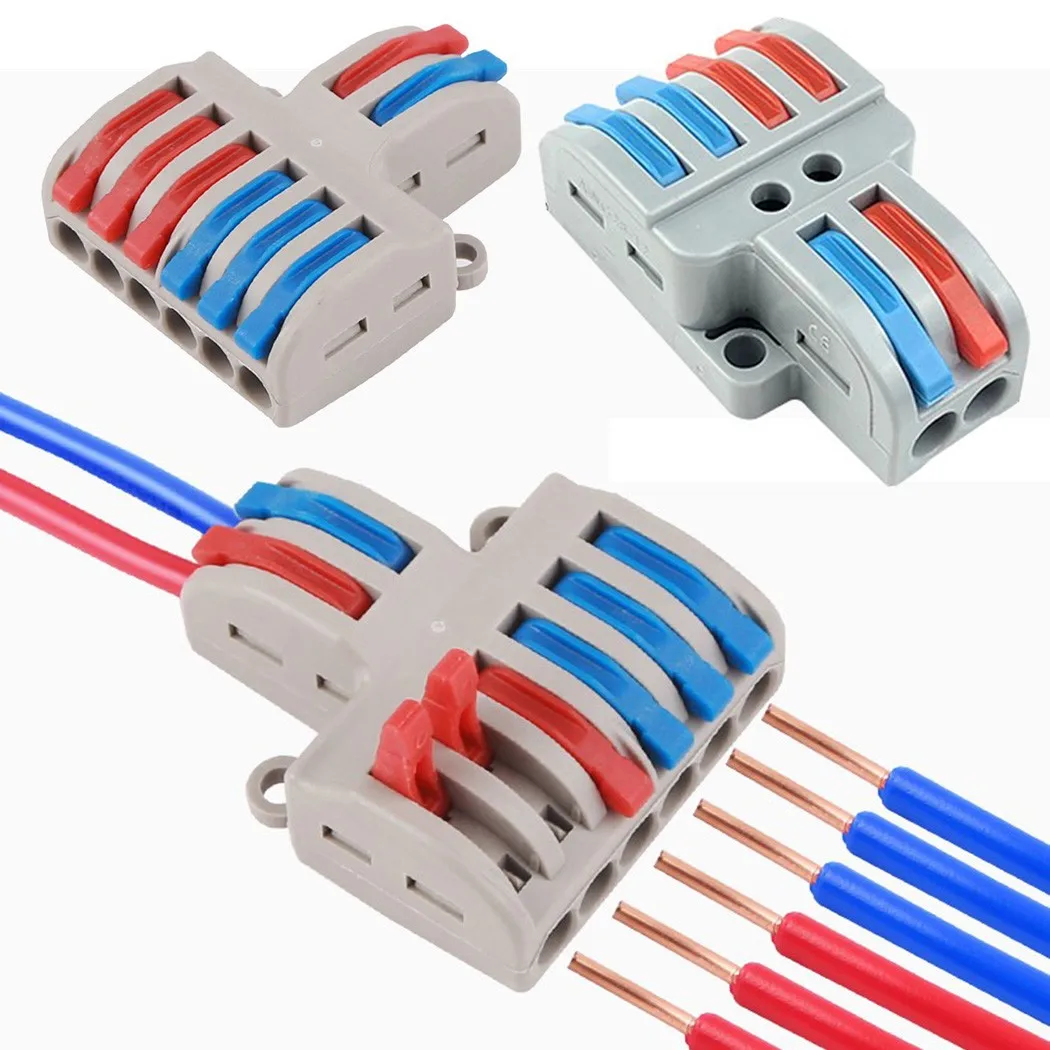 Mini Fast Wire Cable Connectors Universal Connector Spring Universal Docking Wiring Terminal Block KV-424/42 Push-in Terminal
Mini Fast Wire Cable Connectors Universal Connector Spring Universal Docking Wiring Terminal Block KV-424/42 Push-in Terminal