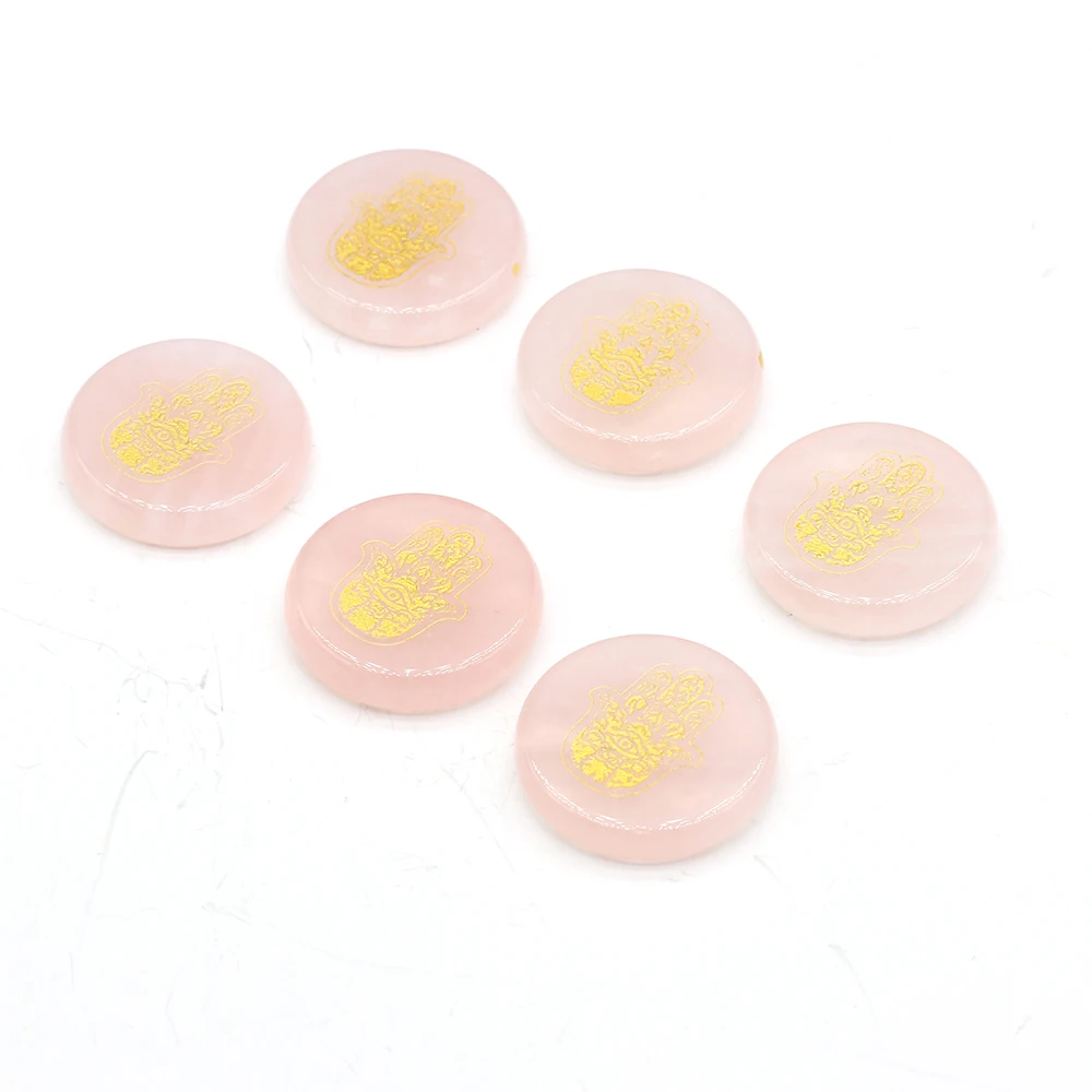 6pcs Boutique New Round Pink Crystal Religious Palm Gems Reiki Healing Agate Gem Family Aquarium Ornamental Decoration Gift
6pcs Boutique New Round Pink Crystal Religious Palm Gems Reiki Healing Agate Gem Family Aquarium Ornamental Decoration Gift