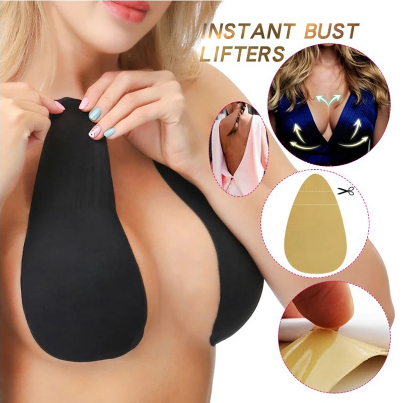 Strapless Push Up Sport Yoga Bra Top Self Adhesive Nipple Breast Pasties Cover Reusable Silicone Comfort Lingerie Femme Bralette
Strapless Push Up Sport Yoga Bra Top Self Adhesive Nipple Breast Pasties Cover Reusable Silicone Comfort Lingerie Femme Bralette