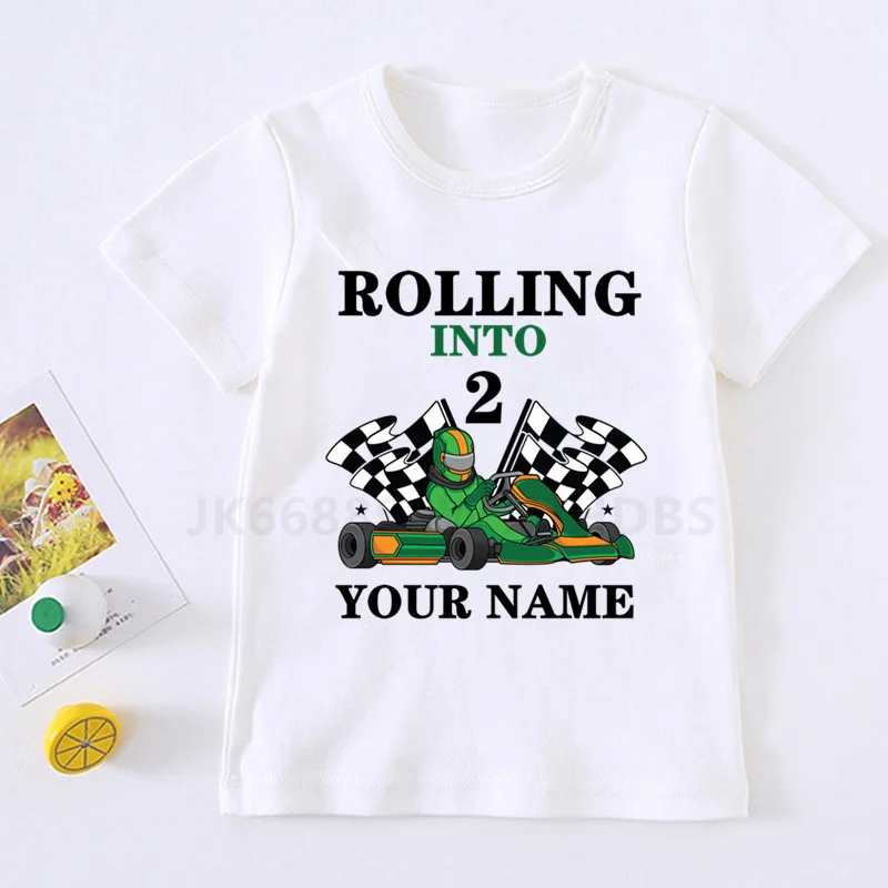 Boys KARTING 1-10 Birthday Number Print T Shirt Children Birthday Boy Trucks T-shirts Boy&Gir Car Gift Tshirt Present
Boys KARTING 1-10 Birthday Number Print T Shirt Children Birthday Boy Trucks T-shirts Boy&Gir Car Gift Tshirt Present
