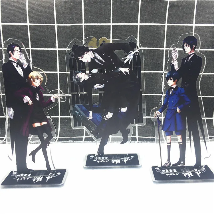 Аниме Black Butler акриловая модель на подставке игрушки Kuroshitsuji экшн-фигурка